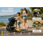 Mountain Buggy Step + Meerijdplankje (universal) - Afbeelding 4