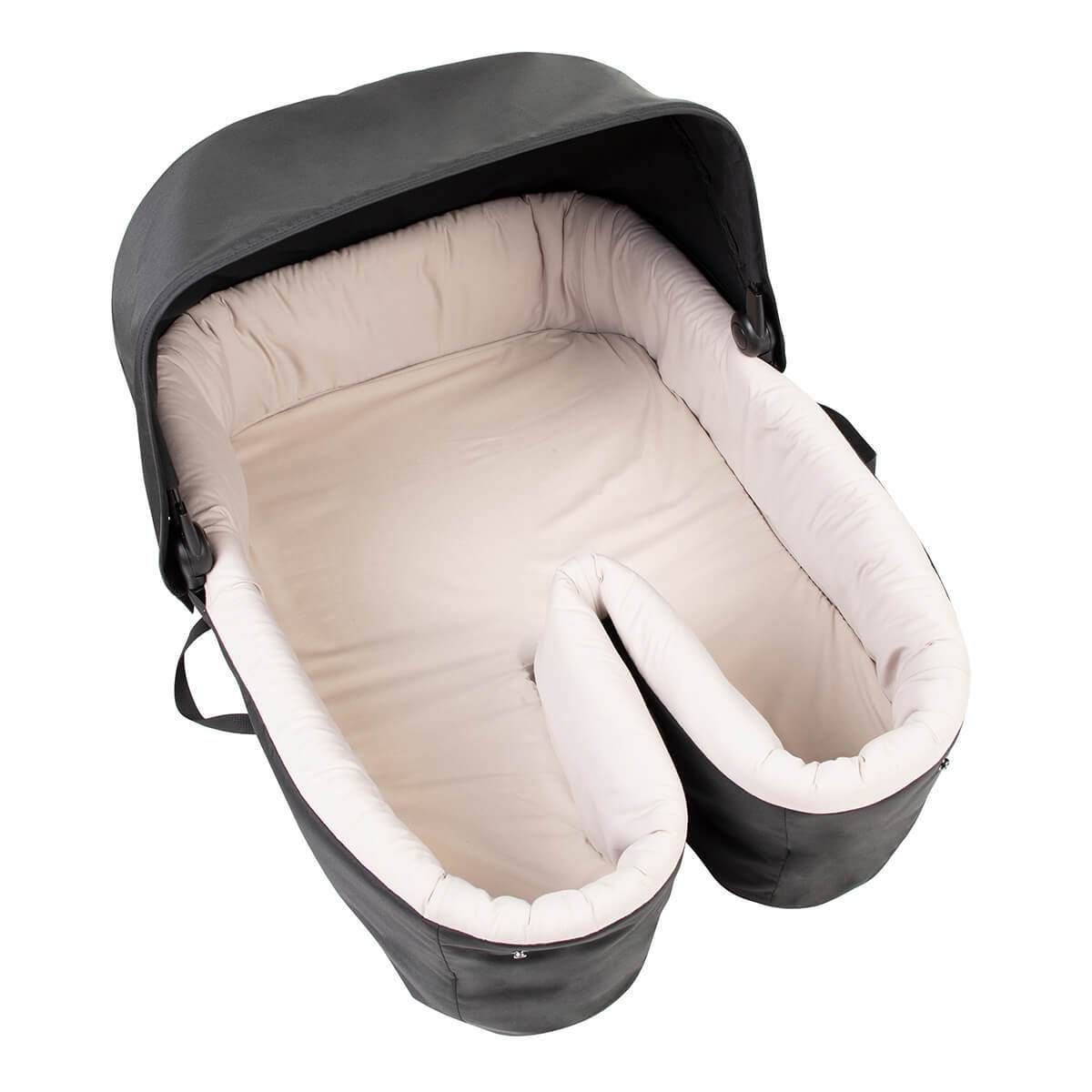 Mountain Buggy Carry Cot Plus Twins incl. regenhoes Reiswieg