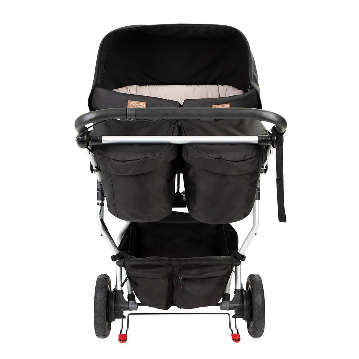 Mountain Buggy Carry Cot Plus Twins ( incl. regenhoes) - Afbeelding 5