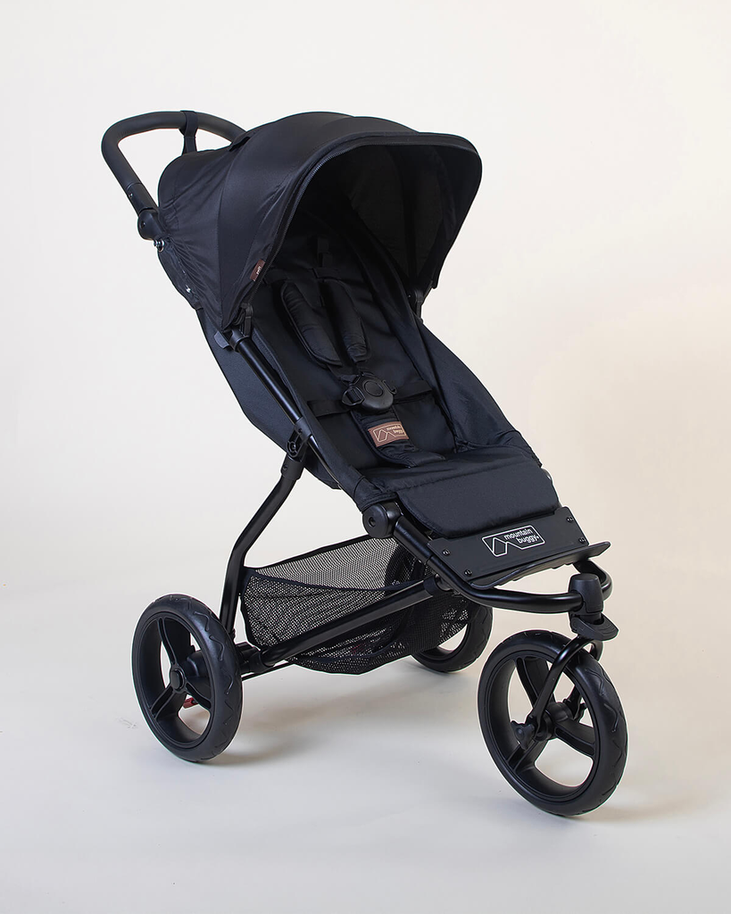 swift1 Mountain Buggy Swift Heritage Collection Kinderwagen – Luxe 3-wiel All-Terrain Kinderwagen vanaf Geboorte | Compact, Lichtgewicht & Wendbaar - Afbeelding 1