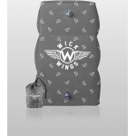 wick wings grijs print voorzijde