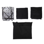 Mountain Buggy Nano All Weather Cover Set – Regenhoes, Zonnescherm en Muggennet – UPF 50+ – Zwart - Afbeelding 5