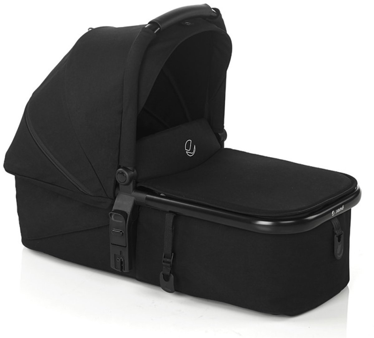 1200x1085 Jane Kinderwagenreiswieg (kleur Black) - Afbeelding 1